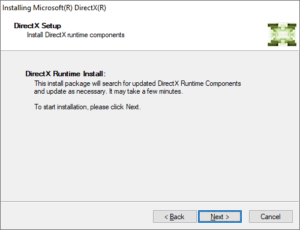 DirectX-end-user-runtime