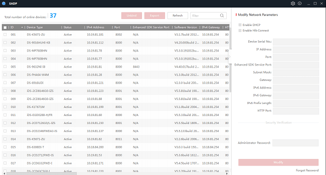 sadp tool download hikvision for windows