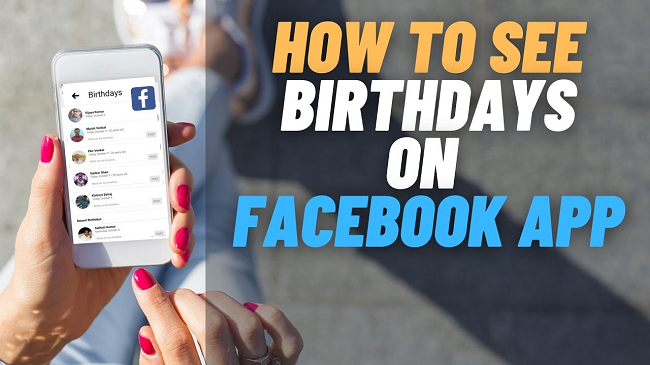 Birthdays on Facebook