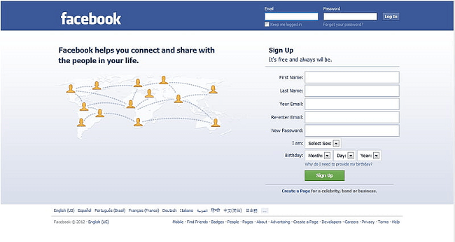 Facebook-log-in-or-sign-up