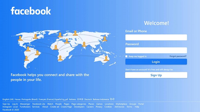 Facebook-login-download