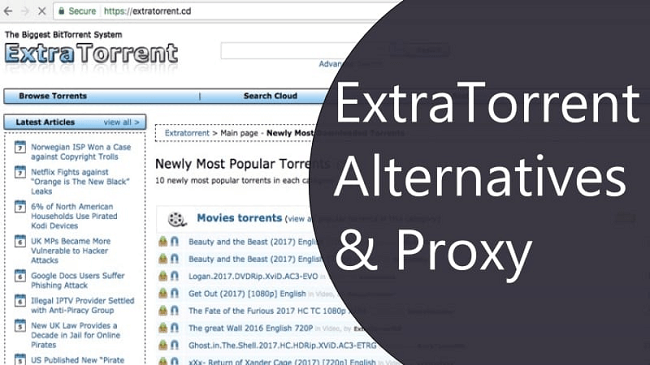 ExtraTorrents Proxy List 2024