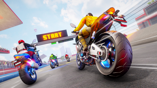 Moto Racing Game