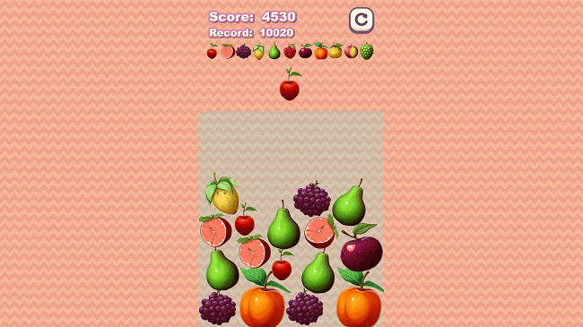 Fruit-drop-game